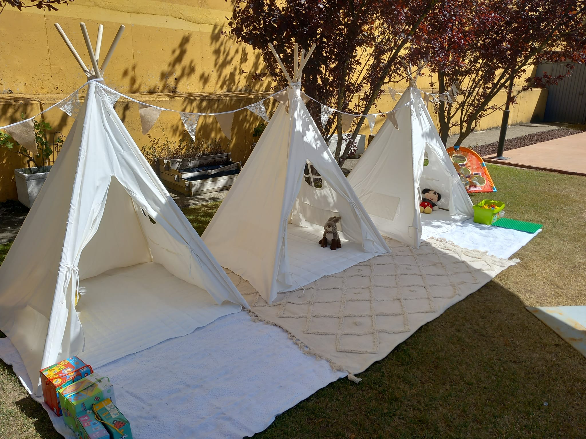 tipis1 Espacio infantil eventos soria